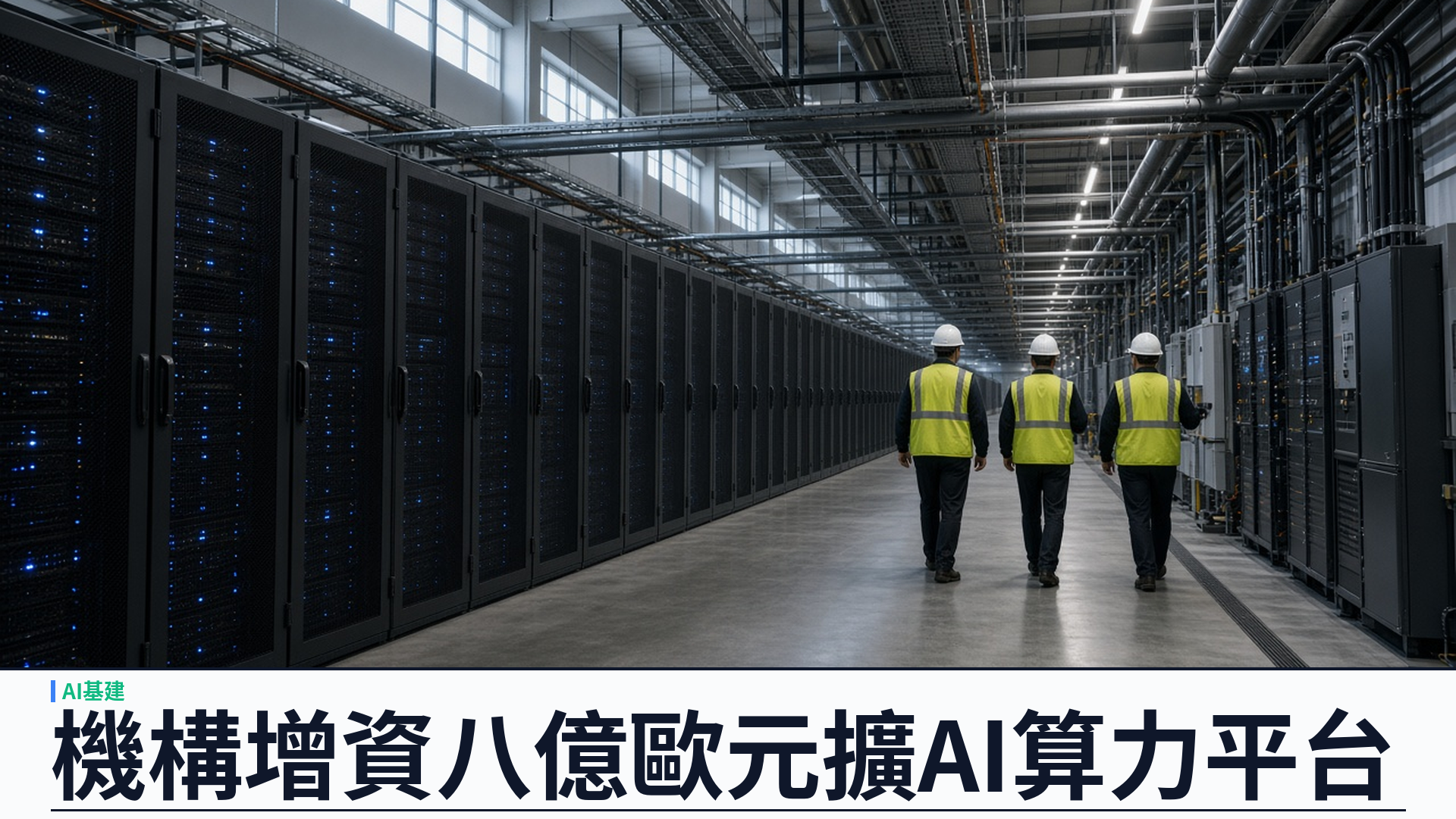 SWI／官方：機構增資八億歐元（約八點九四億美元）估值六十一億歐元——加速跨大西洋 AI 基建與算力；外媒指改裝前 FTX 系礦場 Genesis Digital