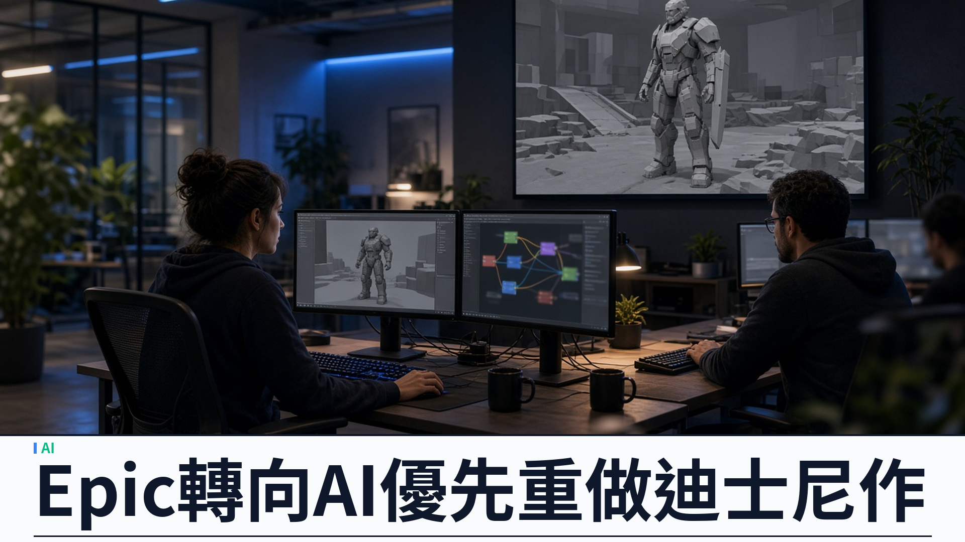 Epic／彭博：迪士尼漫威×星球大戰射擊作無限期延後——全面轉向 AI 優先；Sweeney 稱巨大轉向非裁員替代