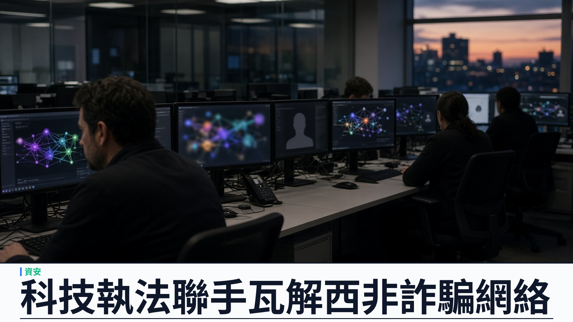 Meta／官方・美國司法部・英國國家打擊罪案局：聯手打擊西非詐騙網絡——下架逾三百七十萬帳戶；拘捕二十八人、救出一百一十七名人販受害者