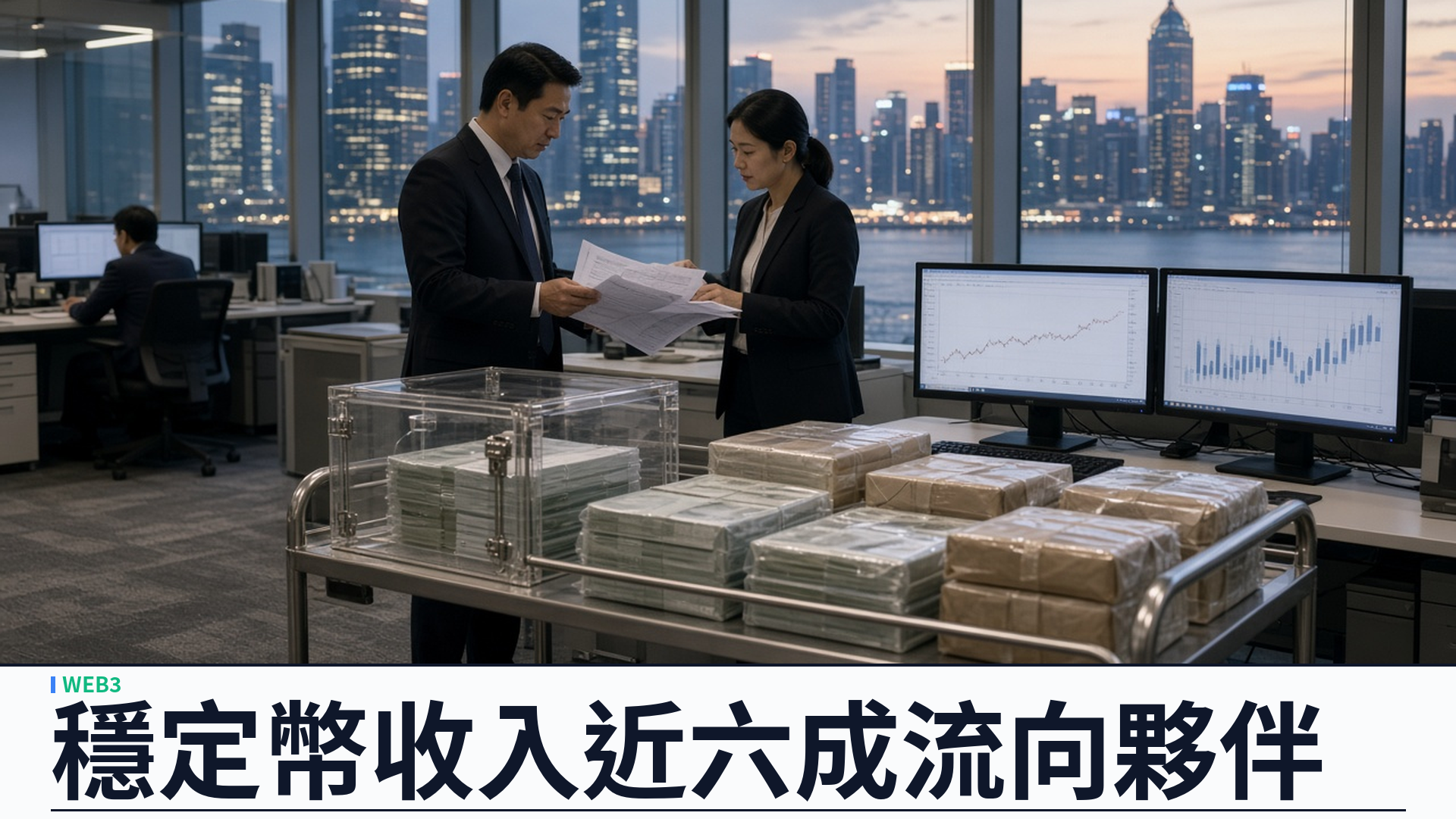Circle／官方：公開 USDC 上半年經濟分帳——約十四億美元收入中八億一千九百萬予夥伴與交易成本；每美元淨利約七美仙