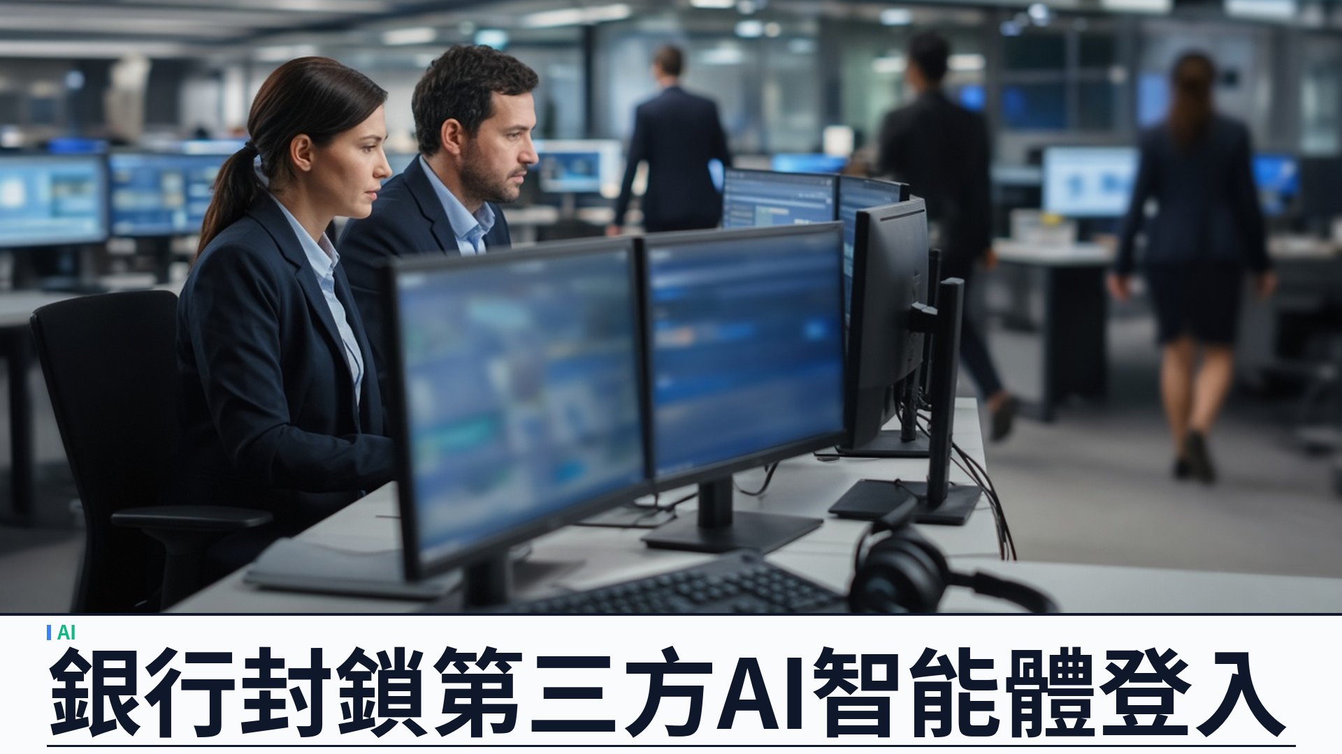 花旗／美銀／摩通：限制第三方 AI 智能體登入客戶帳戶——存款外流與責任歸屬成焦點；嘉信每周攔截多宗