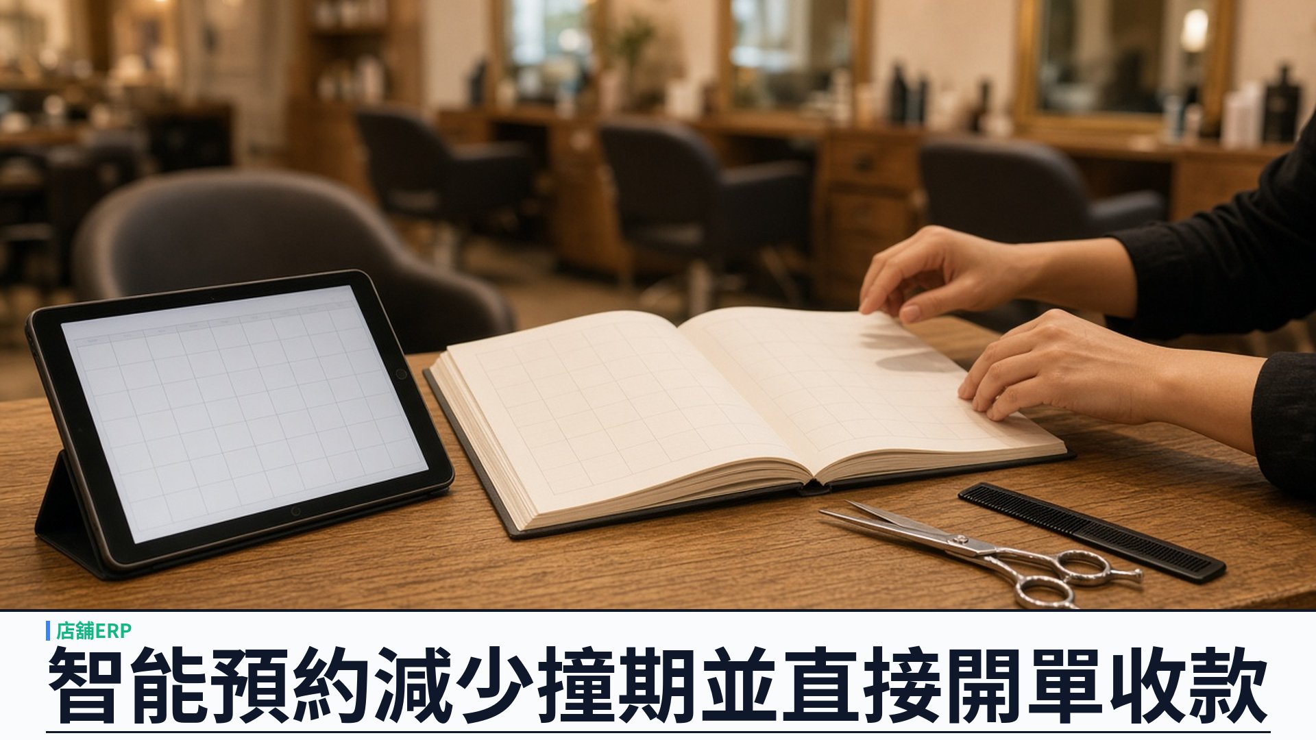 智能預約：SalonEase 讓店舖排班少撞期、預約直接開單收款