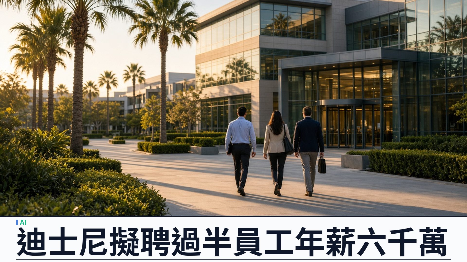 迪士尼／法律文件：同意聘用 Character.AI 過半員工——至少六十人、年薪合計約六千萬美元；絕大多數已接受