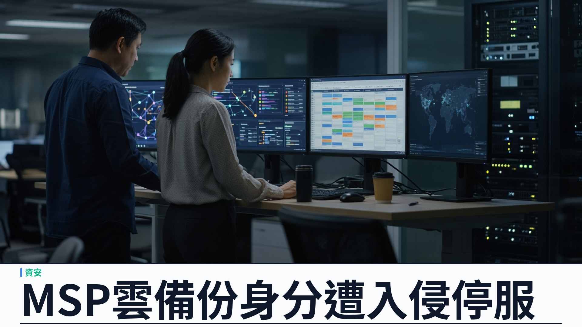 ConnectWise／官方・Huntress：Cloud Backup（前 SkyKick）應用身分遭濫用——暫停備份、SaaS 保安與雲端管理；Huntress 確認逾百 M365 租戶未授權登入