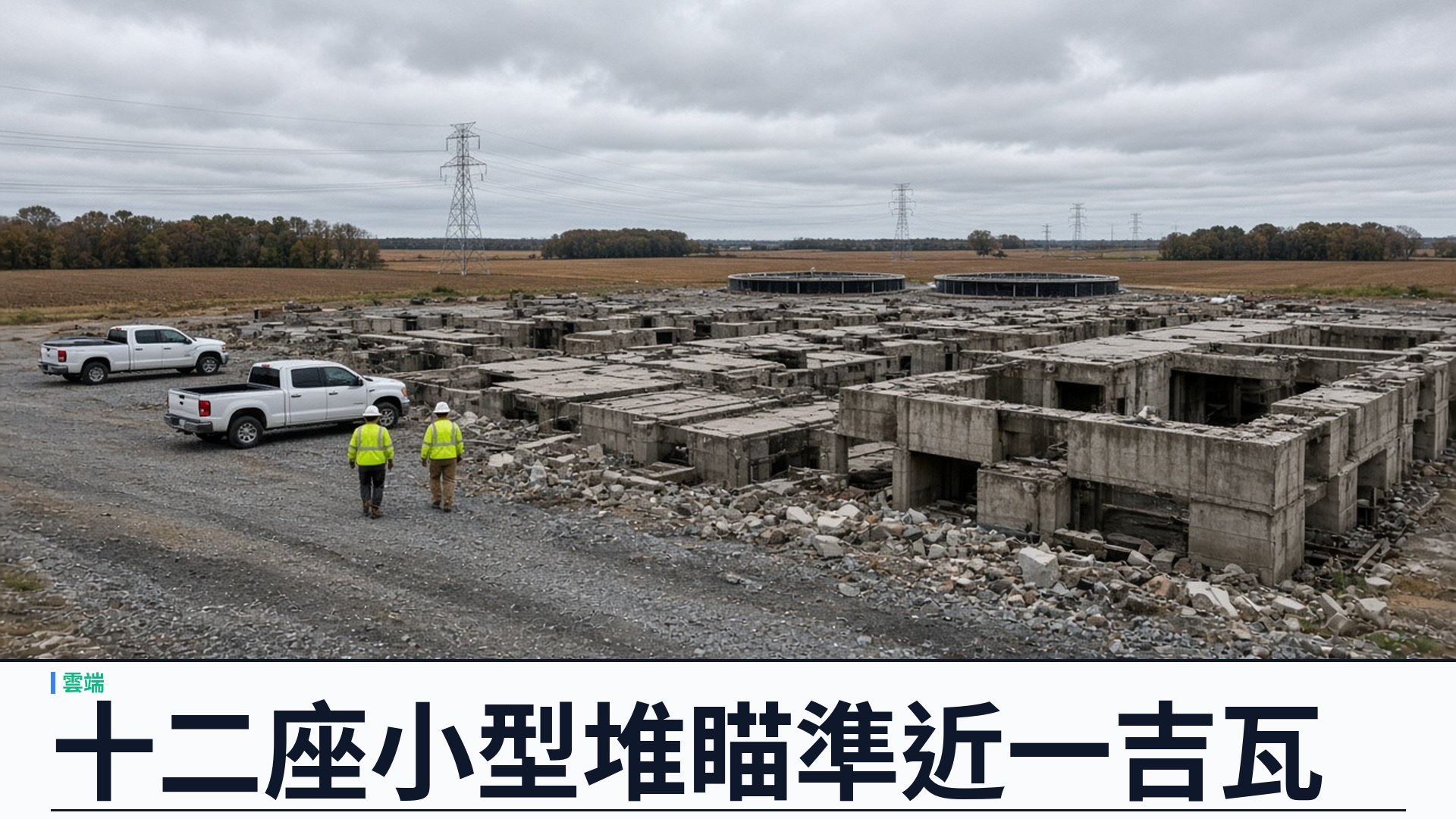 亞馬遜／官方：印第安納小型核電瞄準九百六十兆瓦——十二座 Xe-100；兼顧電網與數據中心，美核合作目標二〇三九年逾五吉瓦