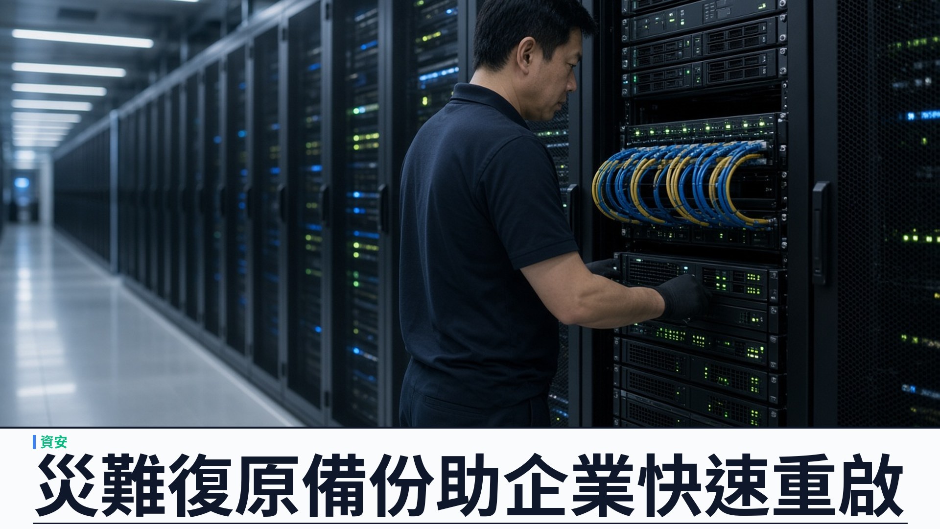 災難復原備份：雲端遷移與網絡安全助企業快速重啟