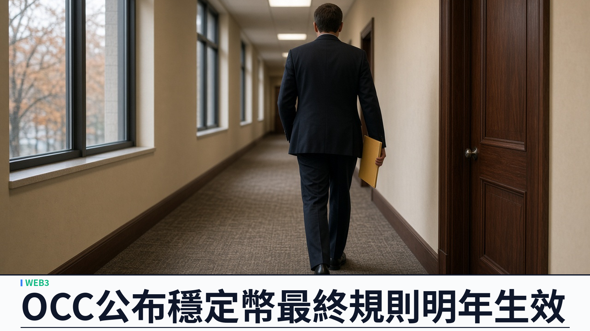 OCC／官方：就 GENIUS Act 公布穩定幣最終規則——許可與外國發行人、託管納入框架；二〇二七年一月十八日生效