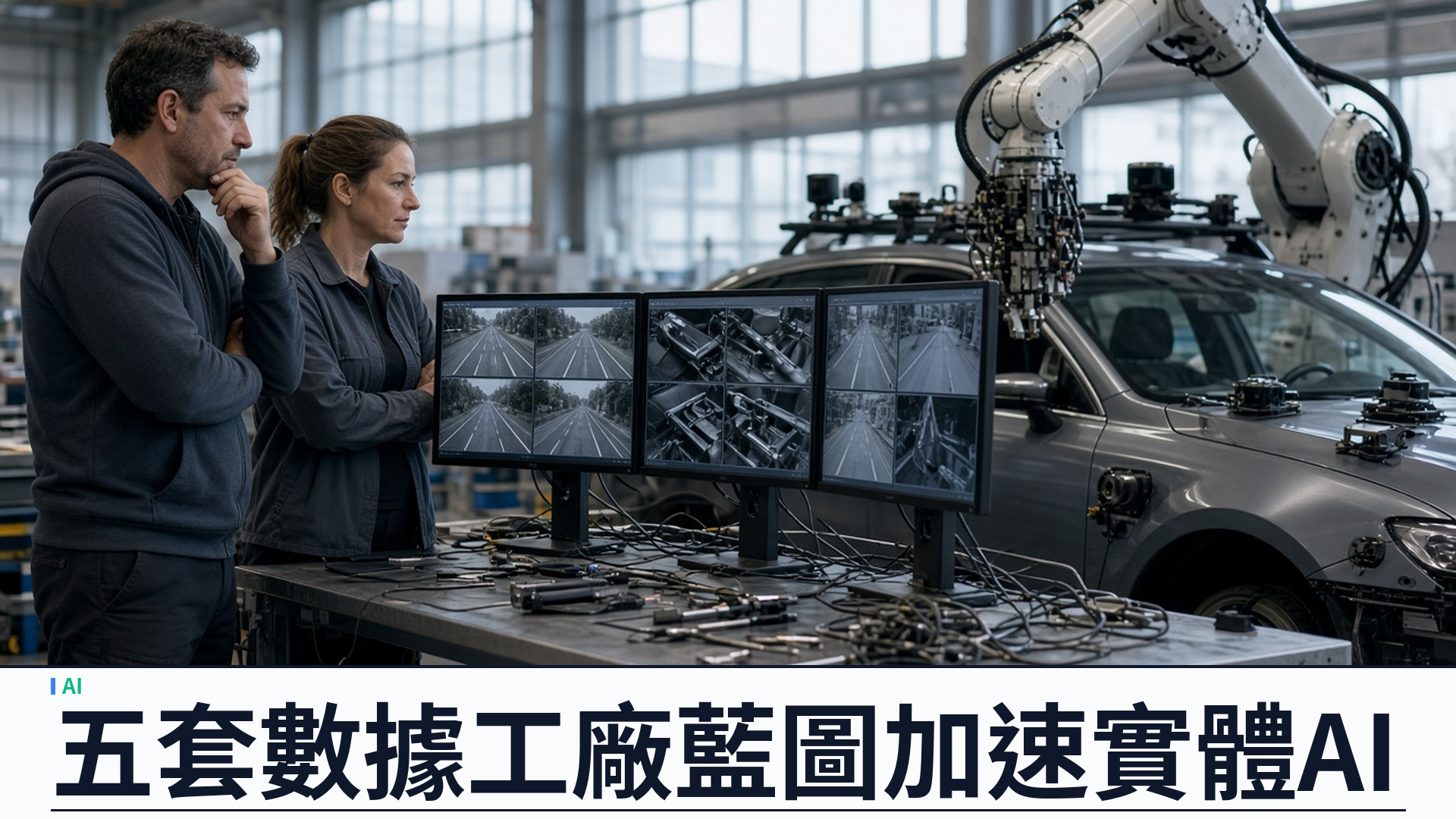NVIDIA／官方：Cosmos 開放世界模型訓練、評估與部署工具——五套 Data Factory 藍圖；保時捷預期最多減九成重複實車測試
