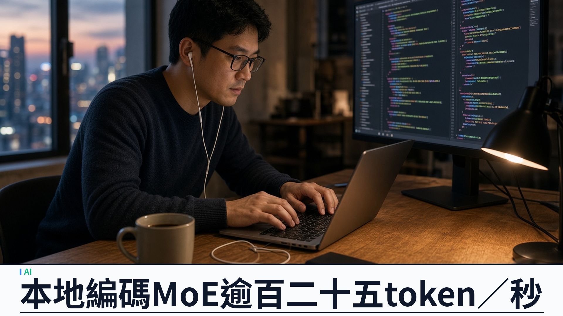 Recursive／官方：推出 Flint 本地代理式編碼 MoE——四百億參數僅啟用二十五億；M4 Pro 逾一百二十五 token／秒；Apache 2.0
