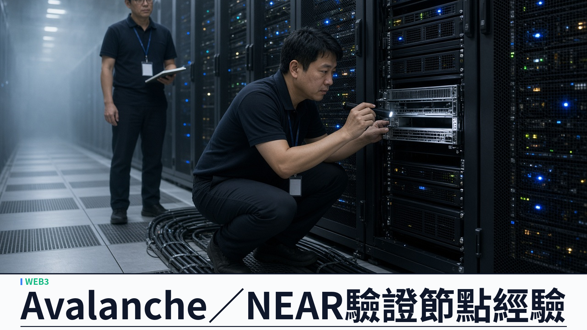 Avalanche／NEAR 驗證節點經驗：Web3 區塊鏈開發為香港專案鎖住鏈上基建