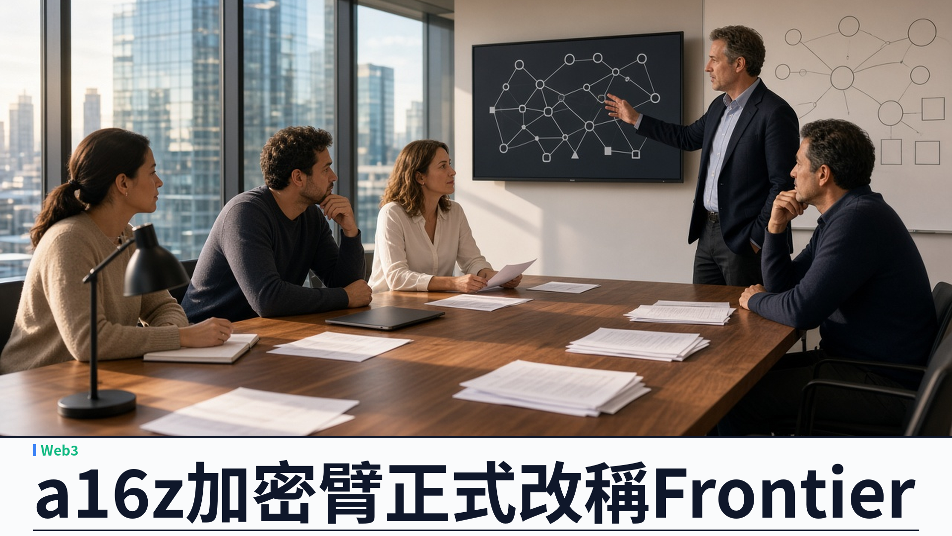a16z／官方：a16z Crypto 更名 a16z Frontier——Chris Dixon 領軍；範圍由加密擴至 AI、機器網絡與長週期前沿初創