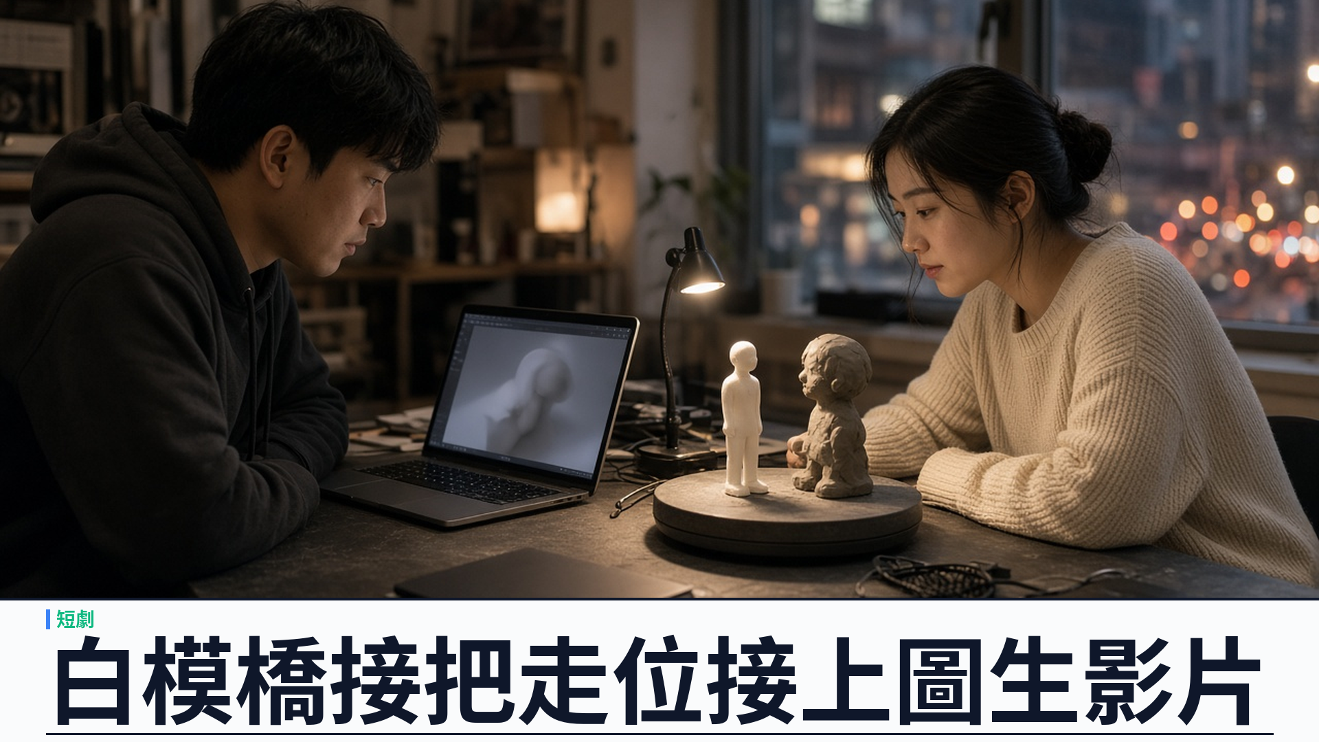 可選 Blender 白模橋接：瞬劇魔法師把空間走位預覽接上圖生影片