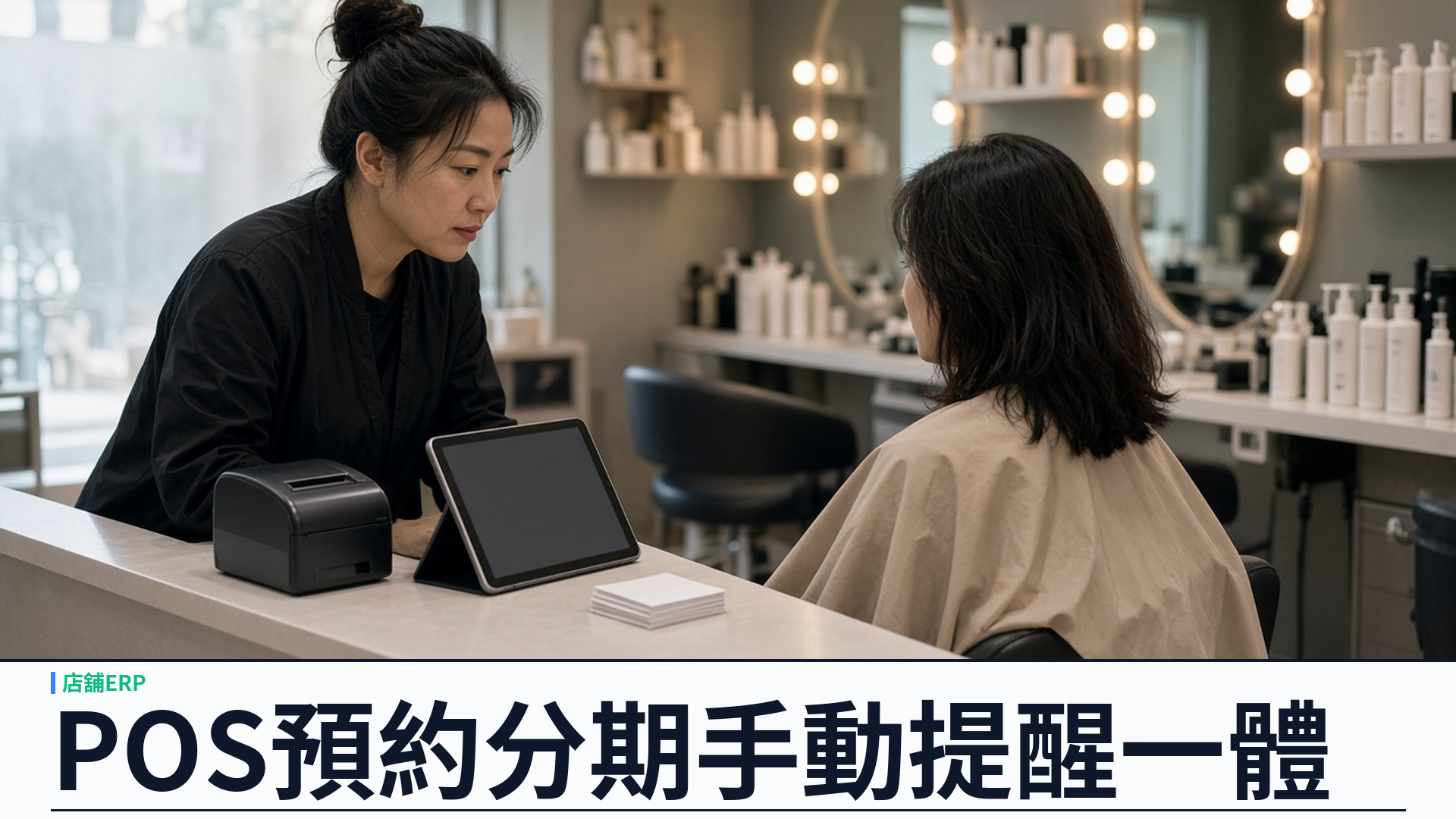POS／預約／分期／手動提醒：SalonEase 一套系統打理香港店舖日常