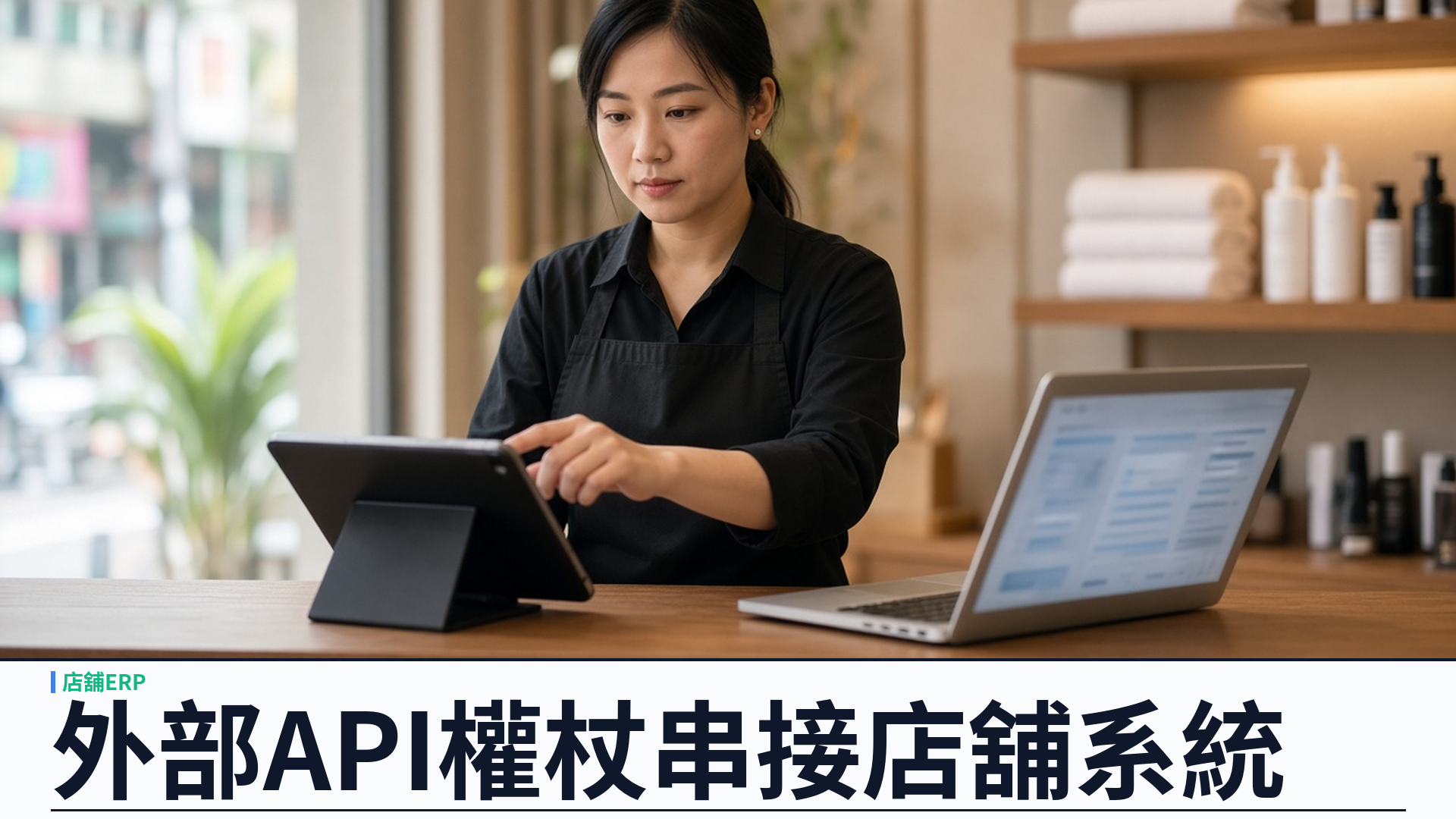 外部 API /api/v1：SalonEase 讓已開通店舖在設定自建權杖對接系統