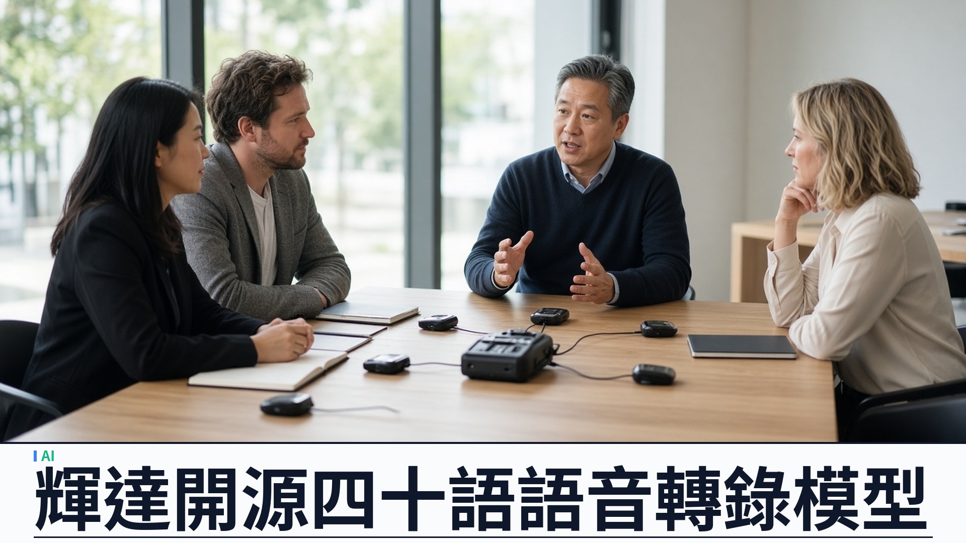NVIDIA／官方：開源 Nemotron 3.5 Transcribe——四十語轉錄、說話人標記與翻譯合一；Granary v2 公開約四十六萬小時語料