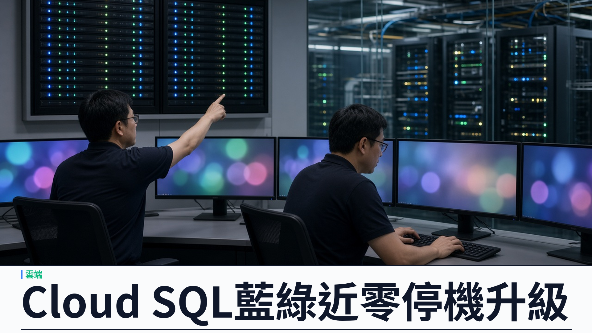Google Cloud／官方：Cloud SQL for MySQL 藍綠部署進入預覽——近零停機升級；Enterprise Plus 維護可亞秒切換