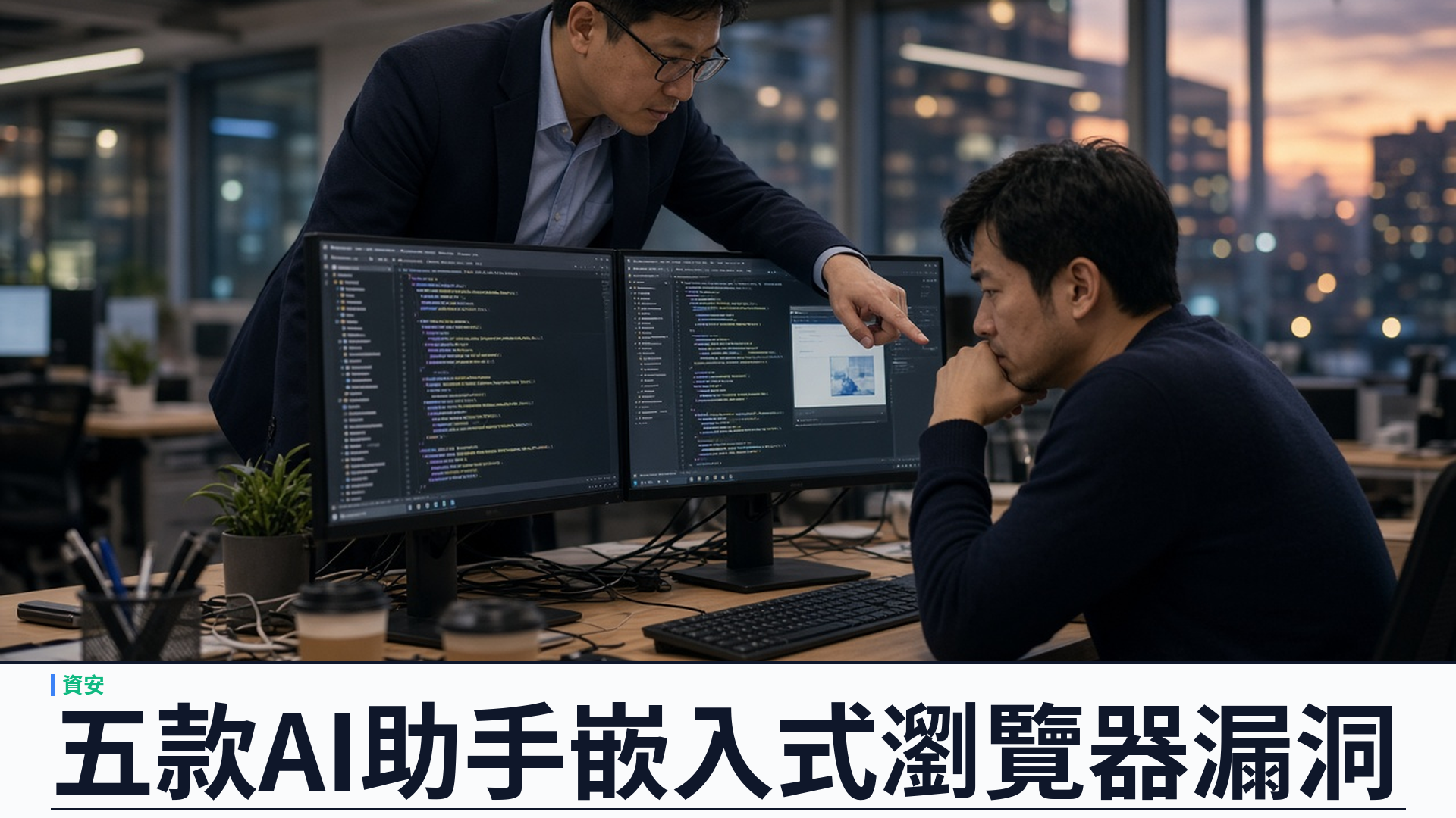 Forever Security／研究：五款 AI 開發助手嵌入式瀏覽器 EMBRACE 漏洞——Cursor 可任意執行；Codex／VS Code 仍未修補