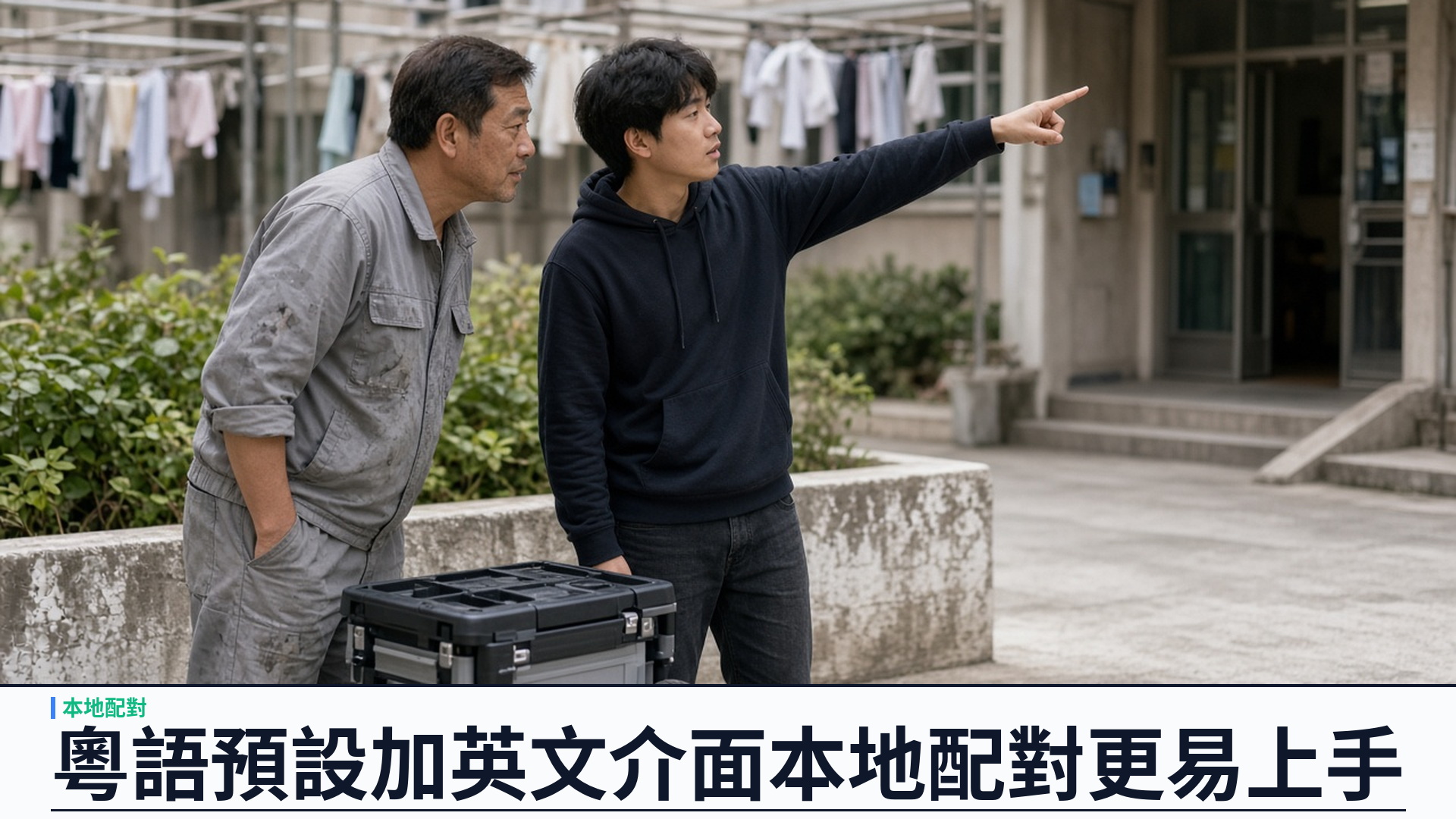 粵語預設加英文介面：斜槓地圖讓香港澳門本地配對更易上手